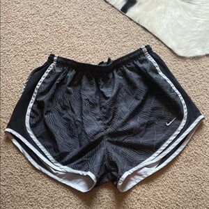 Nike Black and Gray Running Shorts